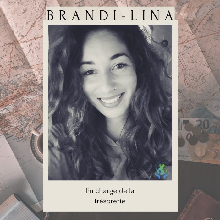 Brandi-Lina, vice-présidente en charge de la trésorerie