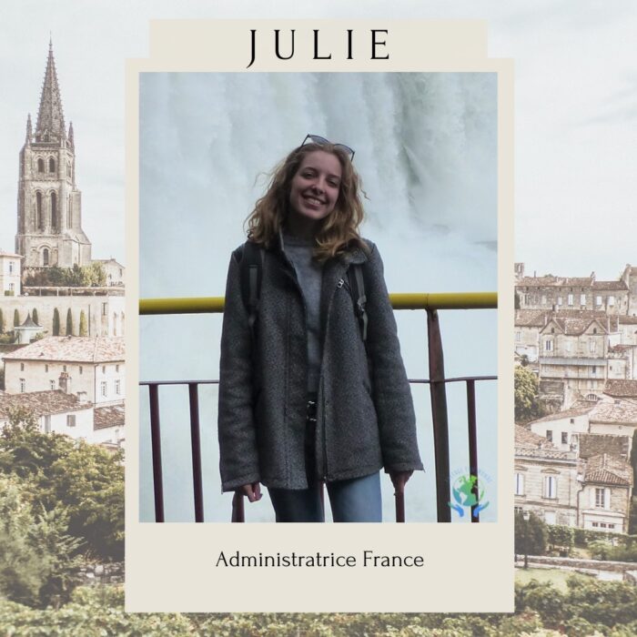 Julie, vice-présidente en charge du pôle France