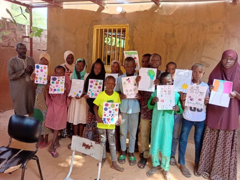 Photo de groupe au Niger