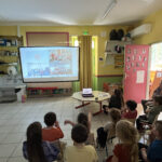 Échange par visio-conférence avec les enfants du Niger et du Sénégal
